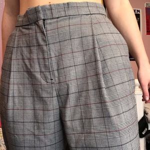 Plaid H&M Trousers